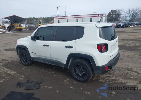 2017 Jeep Renegade Sport 4X4 from USA, damaged, VIN ZACCJBAH3HPG35374